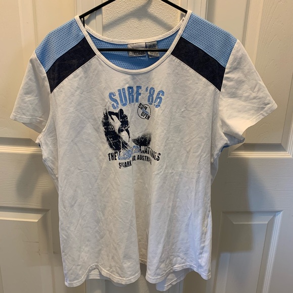 VINTAGE BUM EQUIPMENT SURF T-SHIRT (F5) - Picture 2 of 4